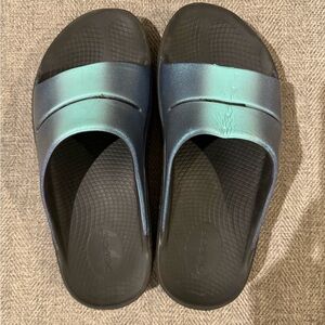 Oofos OOahh Sport Slides-Womens7